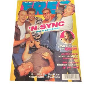 NSYNC ERES Magazine November 2000 Spanish Language Y2K